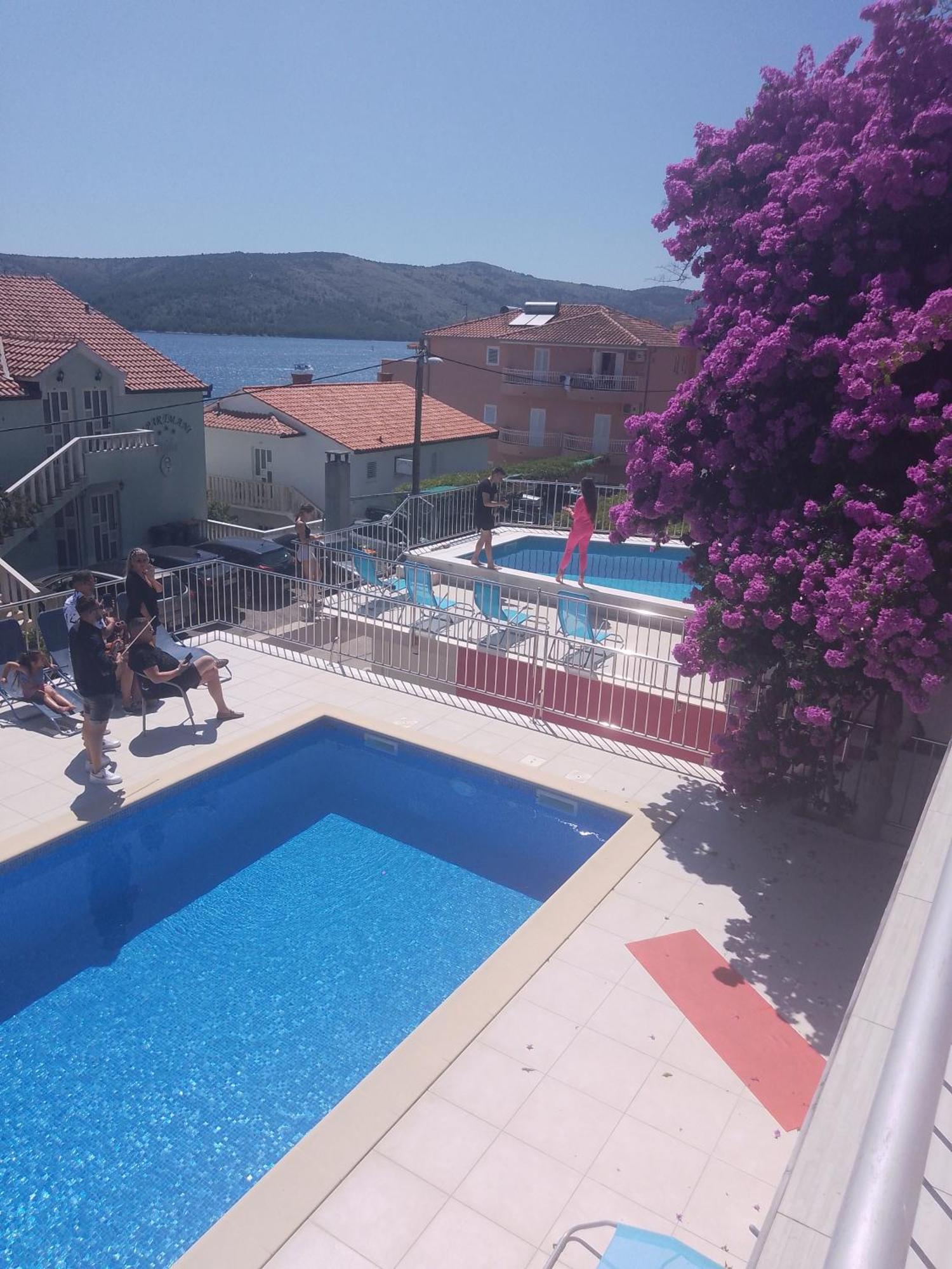 Villa Pinky And Superior Trogir Seget Vranjica Kültér fotó