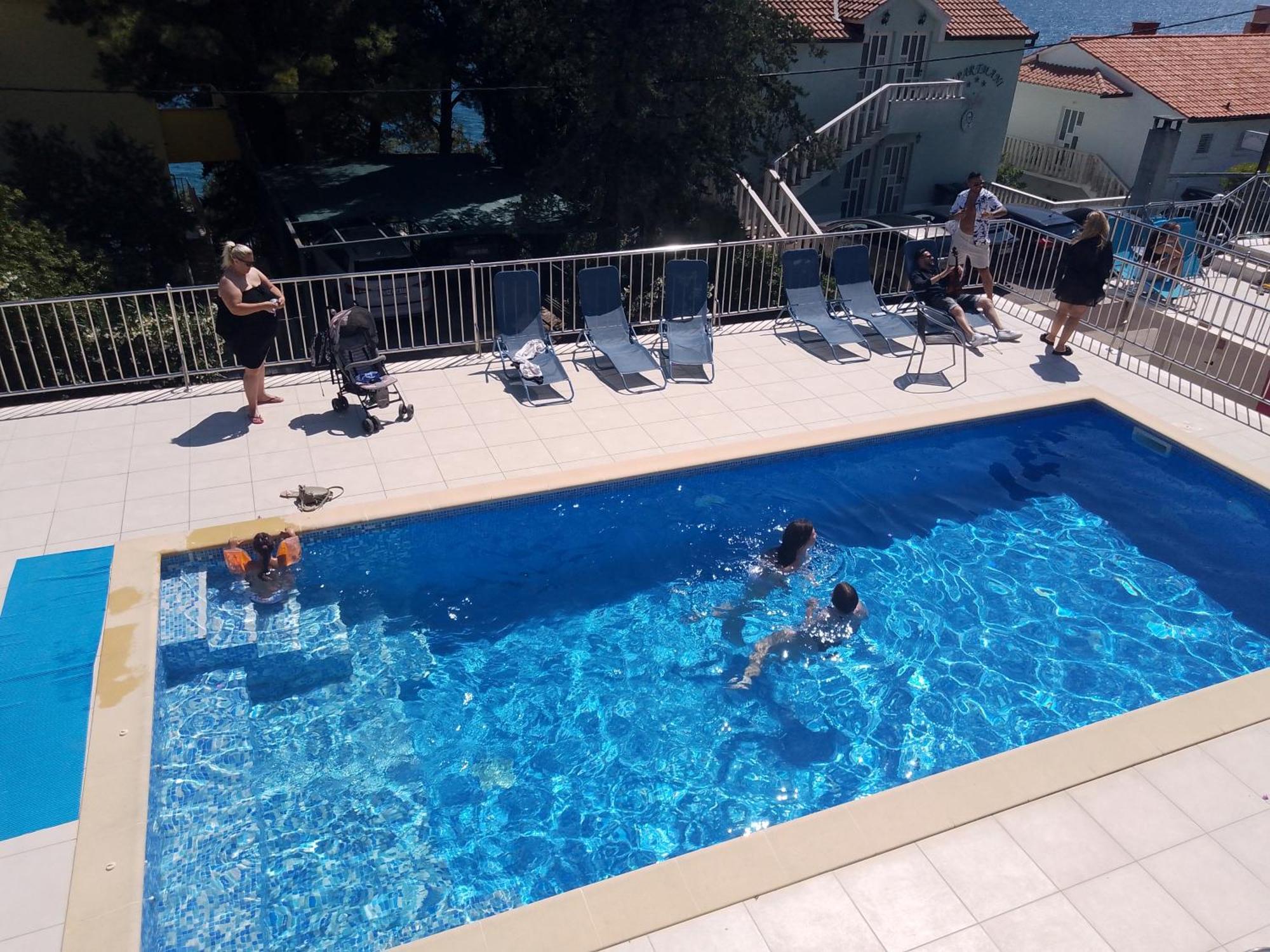 Villa Pinky And Superior Trogir Seget Vranjica Kültér fotó