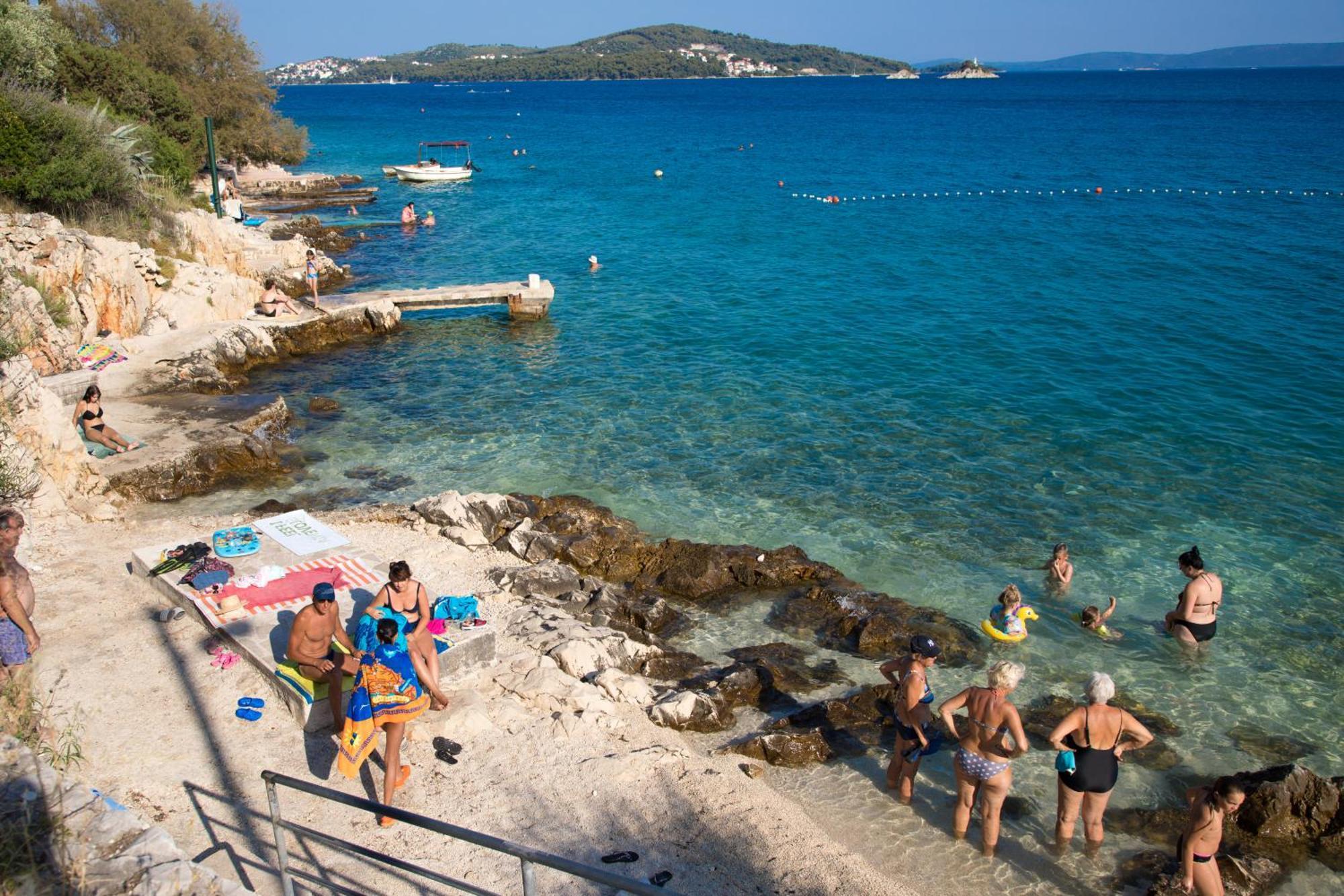Villa Pinky And Superior Trogir Seget Vranjica Kültér fotó