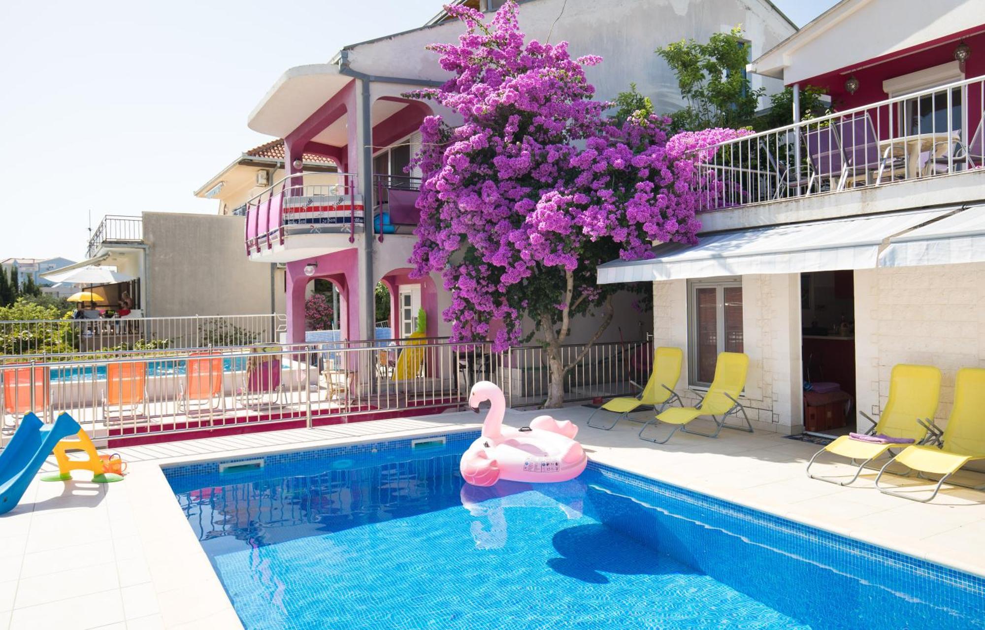 Villa Pinky And Superior Trogir Seget Vranjica Kültér fotó