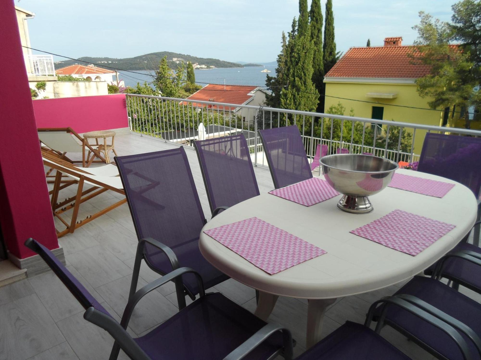 Villa Pinky And Superior Trogir Seget Vranjica Kültér fotó